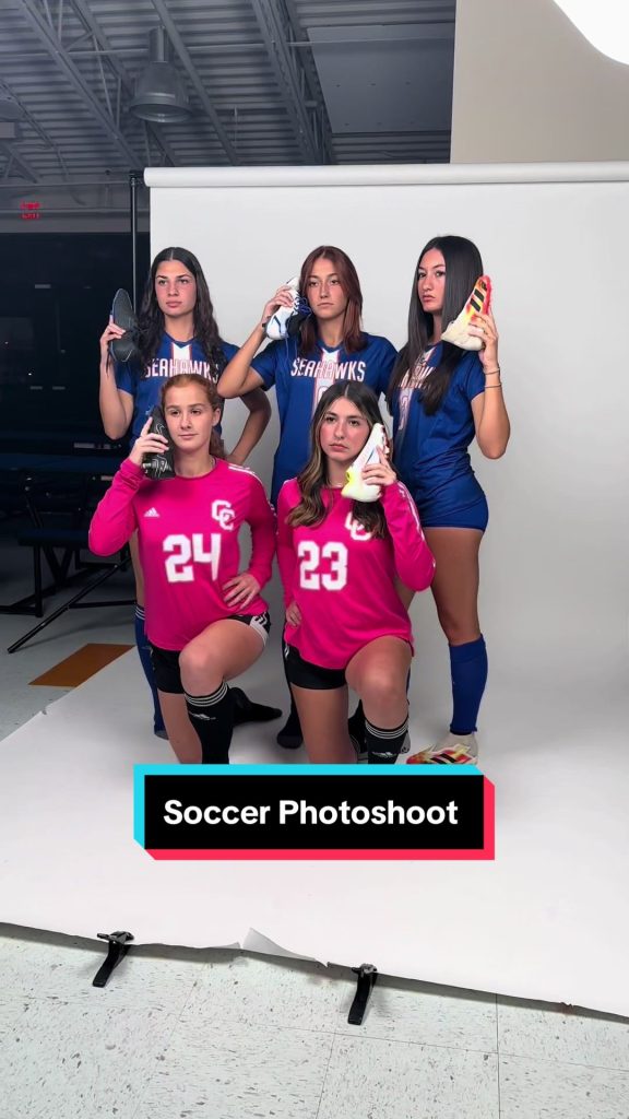 Photoshoot de football