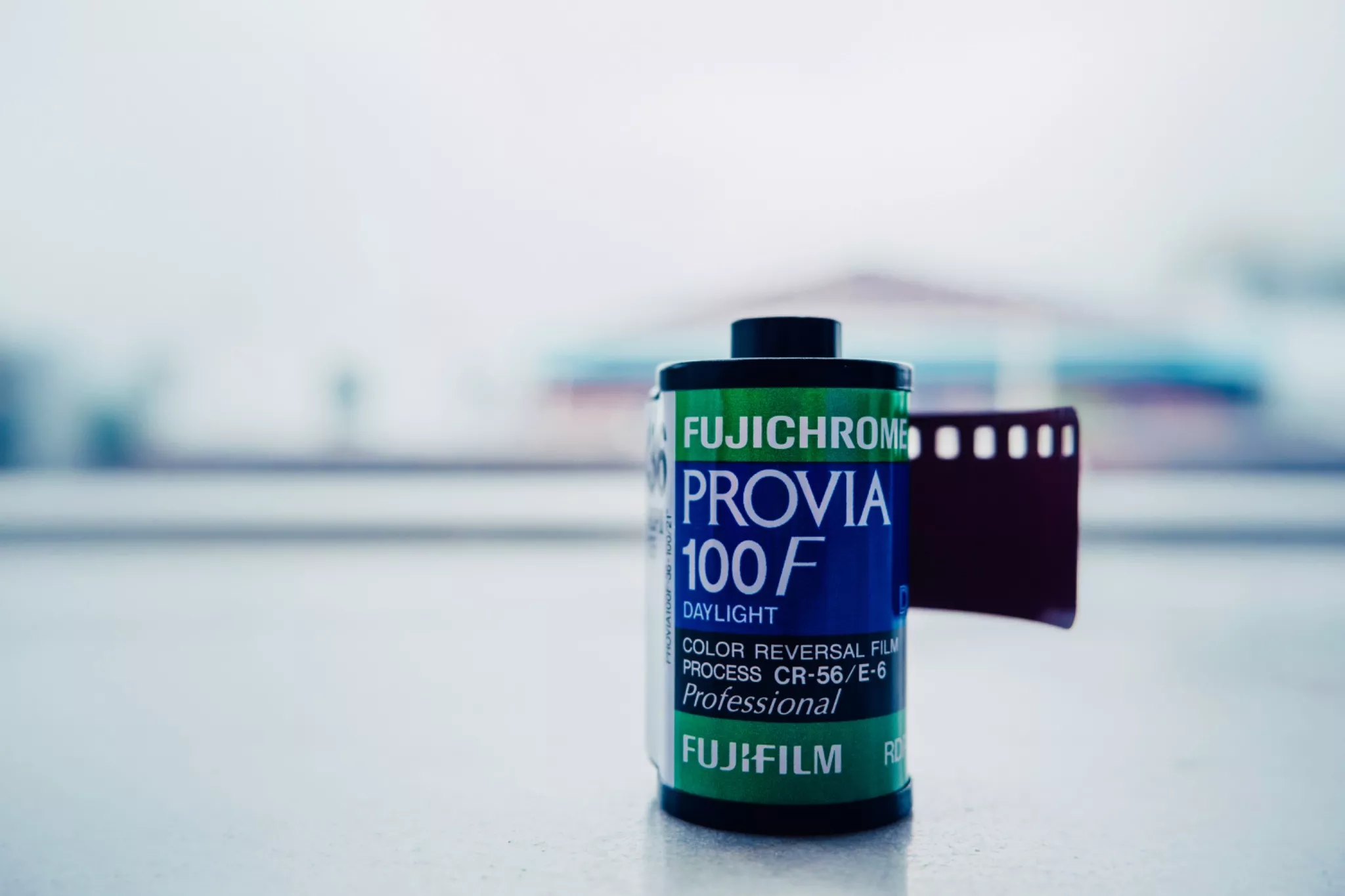 Un seul rouleau de film Fujichrome Provia 100