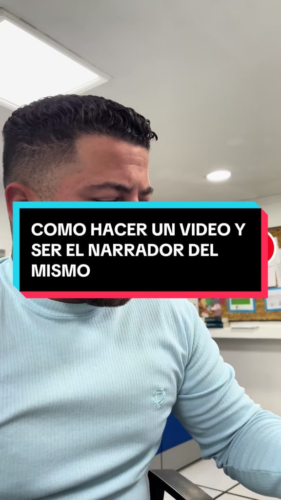 Comment faire une vidéo et être le narrateur de la même