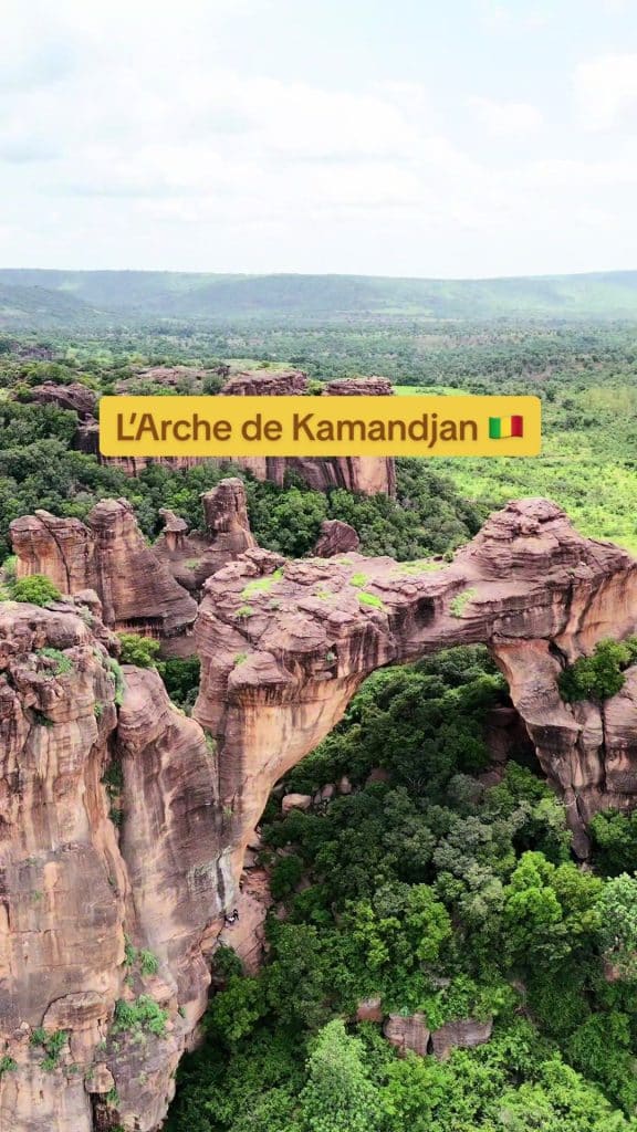 Découvrez l’arche légendaire de Kamandjan à , un site chargé d’histoire et de