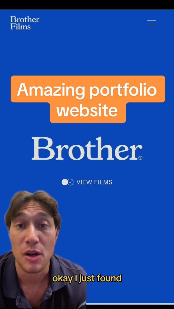 Je viens de trouver mon nouveau site Web de société de production vidéo préférée - BrotherFilms.com
