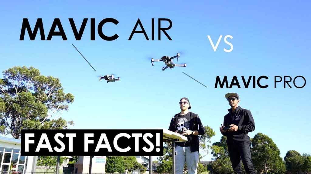 DJI Mavic Air VS Mavic Pro FAST FACTS! - New features only