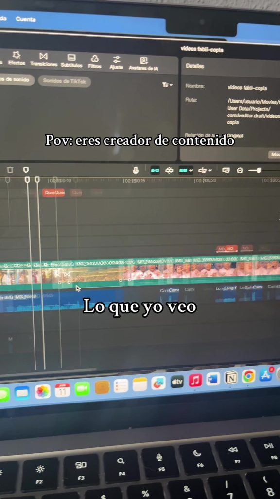 POV: Vous êtes un créateur de contenu (l'édition derrière chaque vidéo)