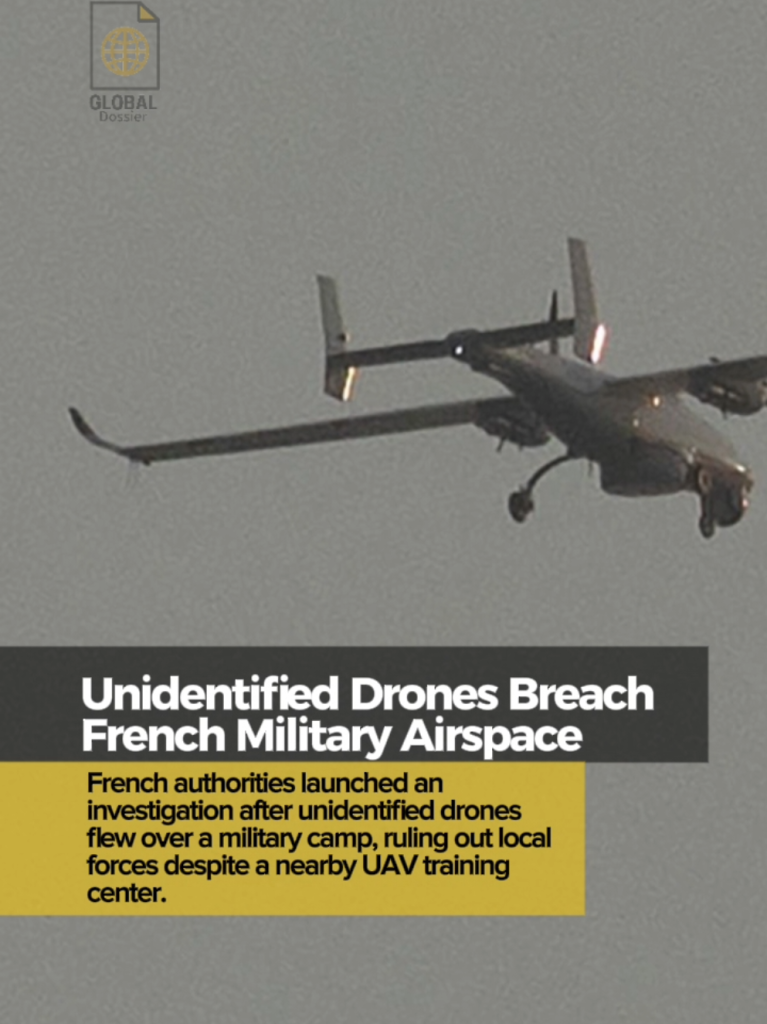 26SEP2025 • Mystery Drones Spark sonde au camp militaire français.