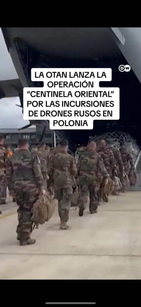 L'OTAN lance l'opération "Eastern Sentinel" via Rron Rrones R