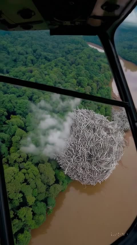 Un drone militaire secret en Amazonie a capturé quelque chose de terrifiant en déménagement