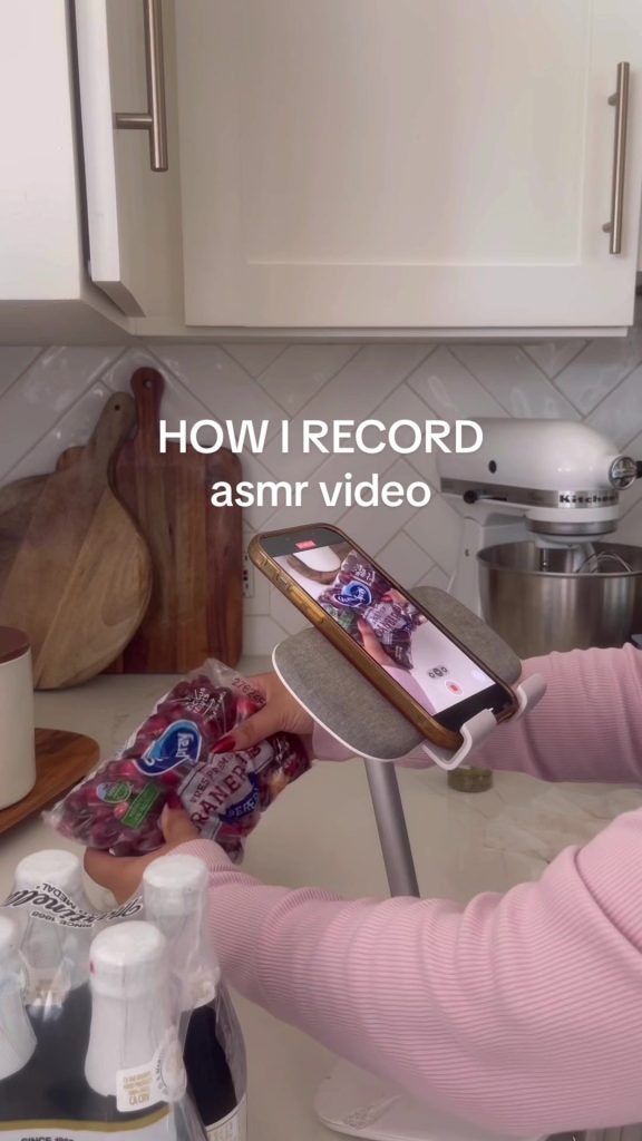 Comment j'enregistre une vidéo ASMR de la glace