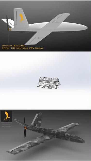 pinterest 3D Printed RC Plane