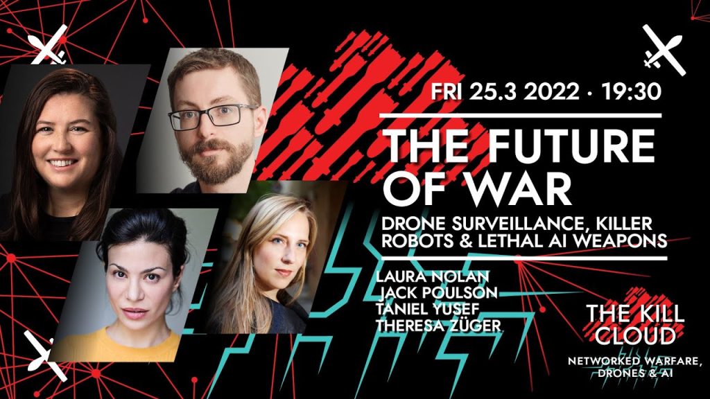 The Future of War: Drone Surveillance, Killer Robots & Lethal AI Weapons · #DNL26 #TheKillCloud