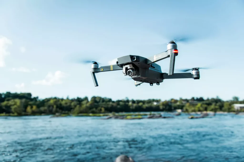 pinterest Outdoor hobbies drone flying above water
