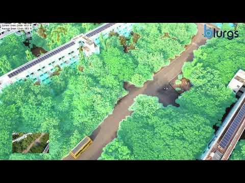 Green Cover Estimation of an Area using Drone Video Analytics | Machine Learning