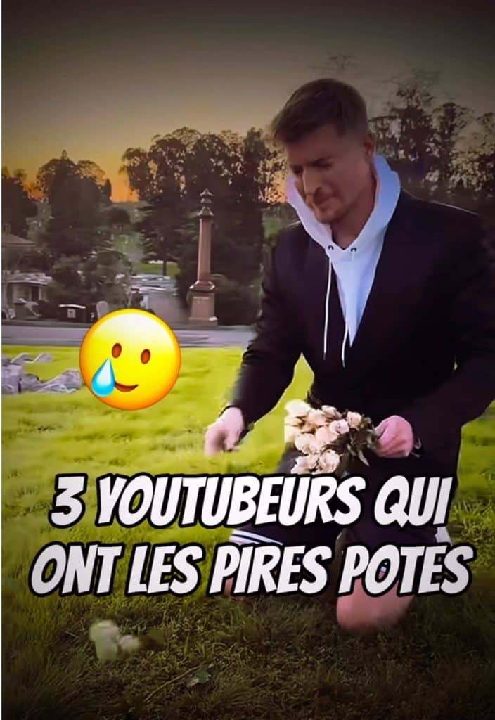 Les 3 youtubeurs qui ont les pires potes. Credit : MrBeast, KaiCenatLive, IShow