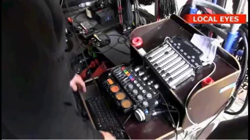 Lars Mikkelsen | Tournage d'une scène pour The Team | Vidéo 1