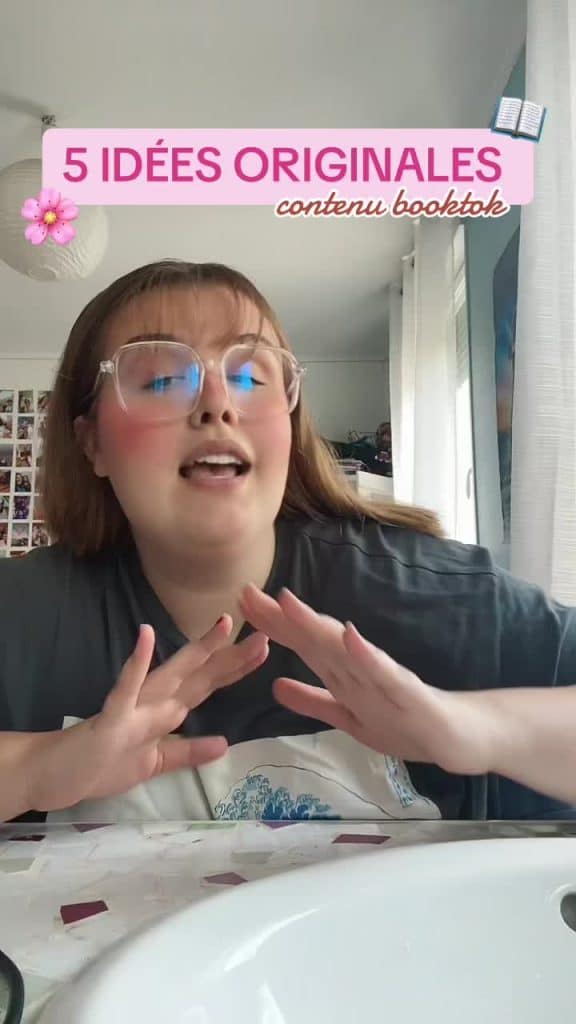5 IDEES ORIGINALES | Contenu Booktok