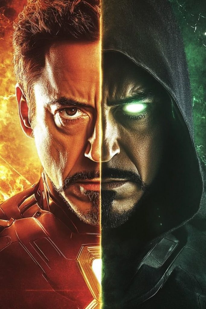 Pinterest iron man/Dr Doom