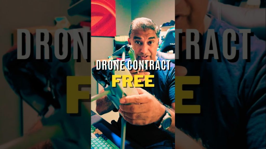Starting a Drone Business? Free Drone Service Contract Template