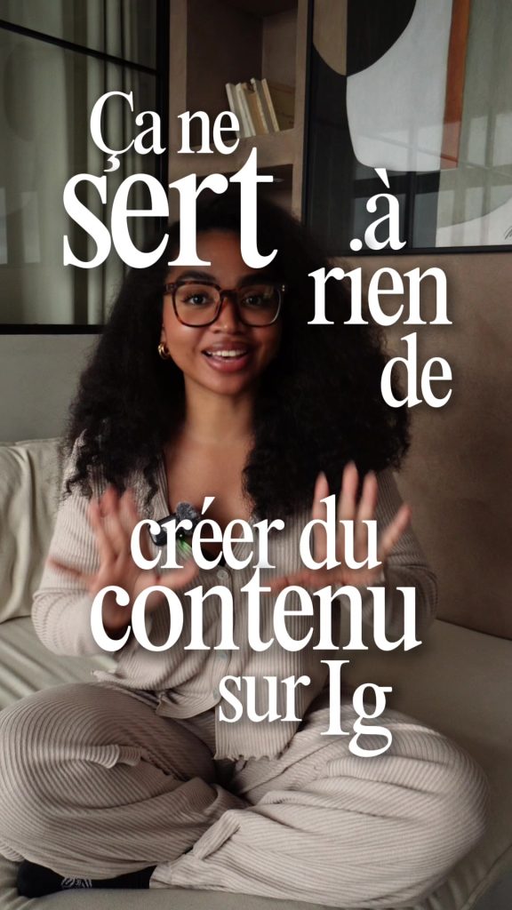 Ça ne sert plus à rien de créer du contenu sur Instagram en 2026 ? Ton avis ?