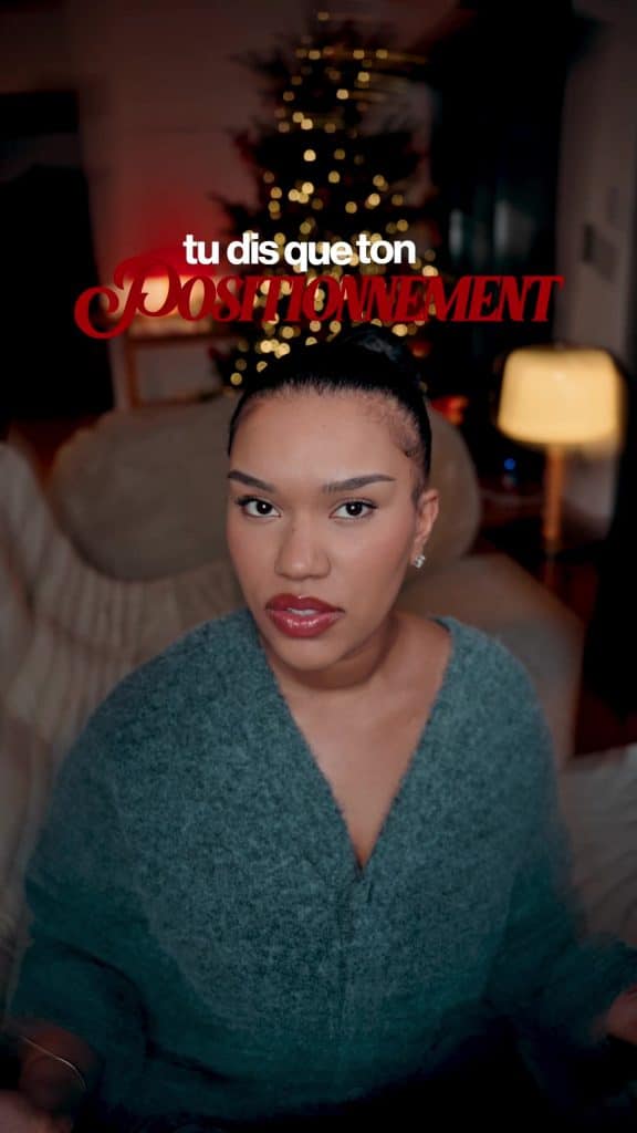 Tu dis que ton positionnement est luxe… mais quand on arrive sur ton profil, ça