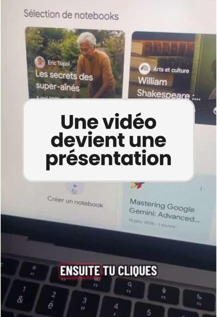 Une vidéo YouTube suffit pour créer une présentation claire. Je prends simpleme
