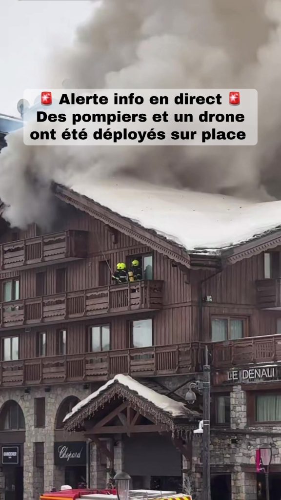 Alerte info en direct Des pompiers et un drone ont été déployés sur place