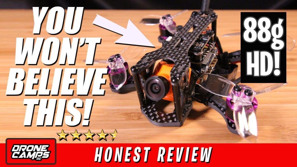 YOU WON'T BELIEVE THIS! - 88gram CINEMA DRONE - SPC Maker K1 V3 - Honest Review