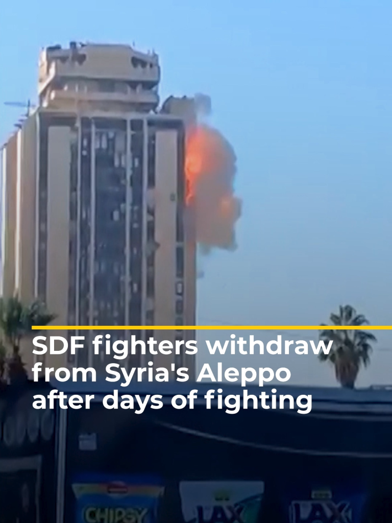 Les Forces démocratiques syriennes (FDS) dirigées par les Kurdes ont accepté de se retirer d'Ale