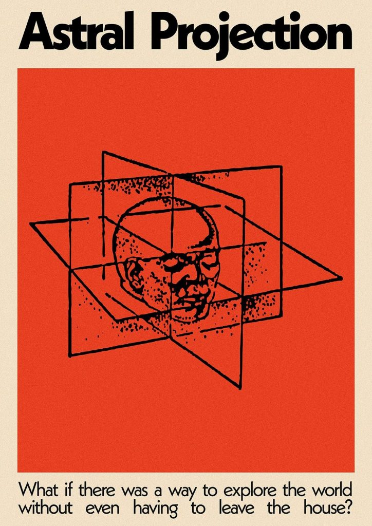 Pinterest Astral Projection - Print by George Kempster | DROOL Art