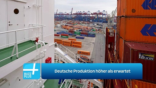 Une production allemande plus élevée que prévu