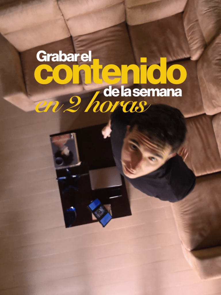 C'est ainsi que j'enregistre toutes les vidéos de la semaine en moins de deux heures. Si en retard