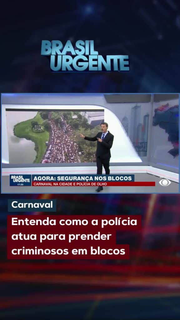 Un drone est capable de localiser les criminels dans les blocs du carnaval. Avec les informations