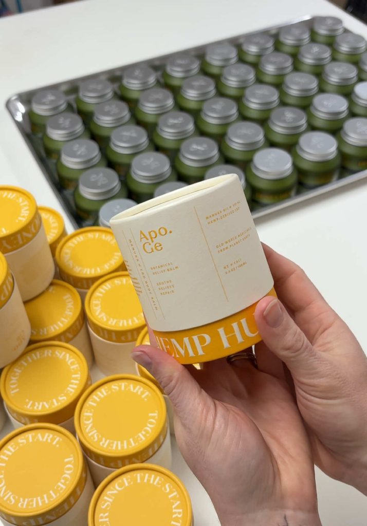 Je dirige Apo.Ge depuis 4,5 ans : je fabrique chaque produit à la main,