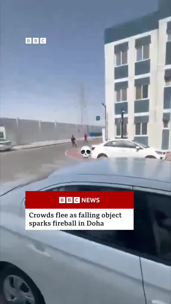 Partie 18 Un drone a été filmé en train de frapper une tour dans la capitale de Bahreïn,