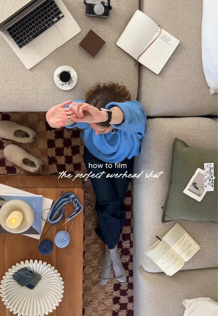 tutoriel étape par étape expliquant comment obtenir le trépied de prise de vue aérien parfait lié à