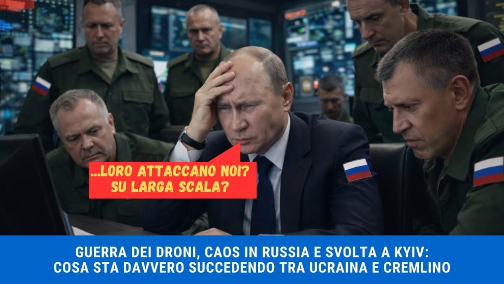 Guerra dei droni, caos in Russia e svolta a Kyiv: cosa sta davvero succedendo tra Ucraina e Cremlino