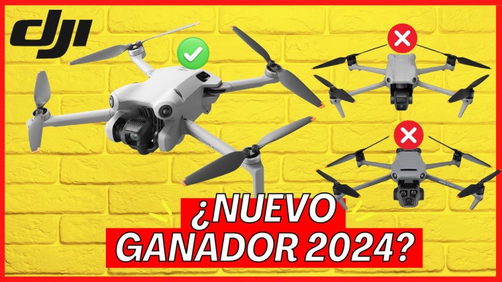 Top 5 Mejores Drones DJI 2024 | ¿Cual Comprar? | Calidad-Precio