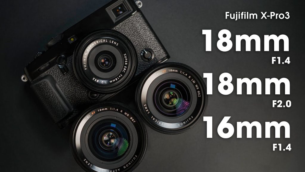 Fujifilm Wide Angle Prime Showdown - 18mm F1.4 vs 18mm F2 vs 16mm F1.4 (feat. X-Pro 3)