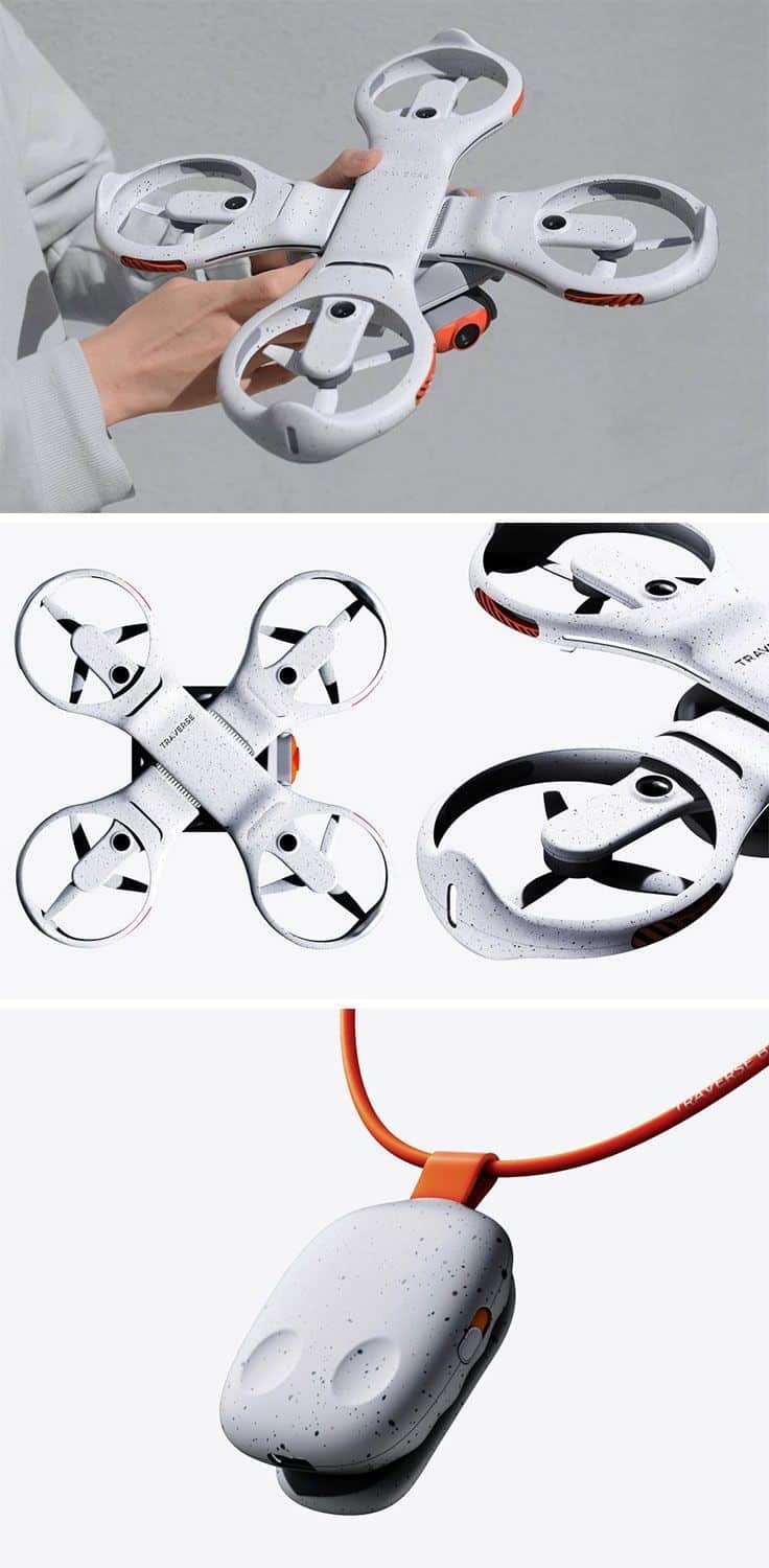 pinterest This artificially intelligent drone wants to be your personal fitness trainer | Yanko Design