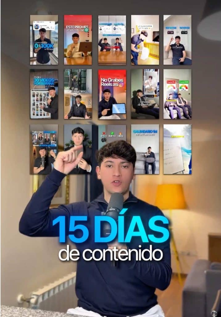 Comment créer 15 jours de contenu en 2 heures