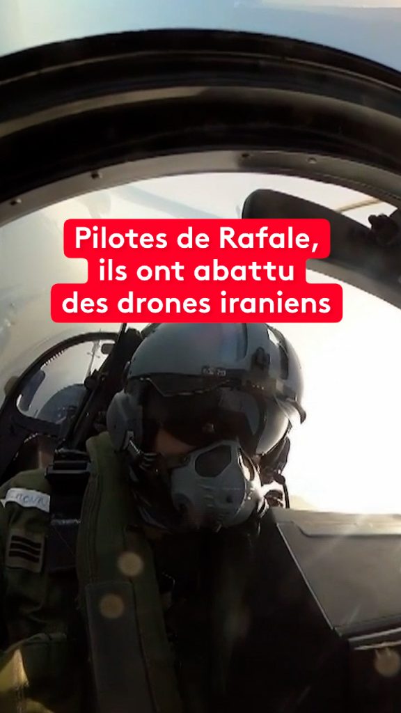 "J’ai abattu des drones iraniens." Un pilote de Rafale a passé plusieurs semain