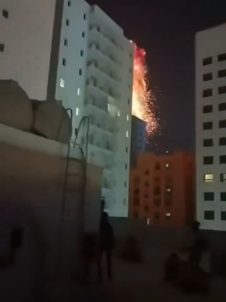 RUPTURE | Un drone iranien se serait écrasé sur un hôtel des Émirats arabes unis – images choquantes !