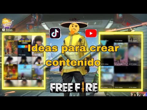 3 Ideas para crear contenido de Free Fire + Extra / Aprendiendo a editar con LennyZC