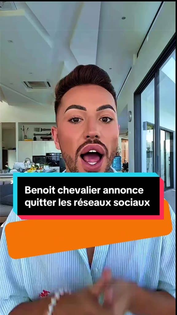 Le créateur de contenu Benoît chevalier annonce vouloir quitter les reseaux soc