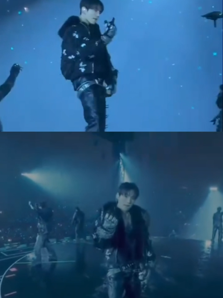 Quand Jungkook a simplement fait signe au drone et l'a attrapé...