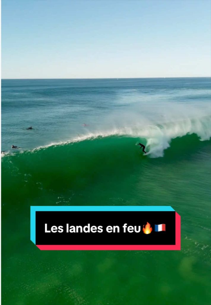 Hossegor en feu en ce moment Des conditions et un banc de sable parfait Dm for
