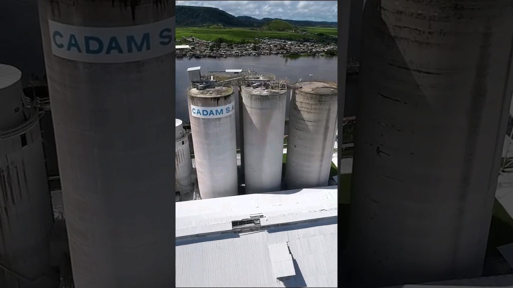 CADAM Indústria de Caulim no Vale do Jari #drone #dji