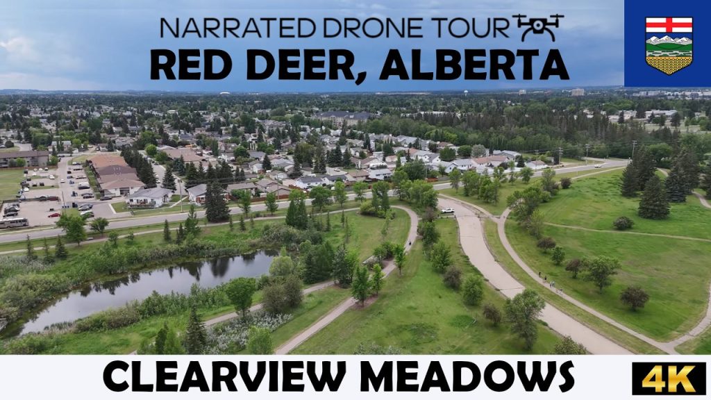 🛩️ Clearview Meadows, Red Deer, Alberta 🏘️ | 4K Drone