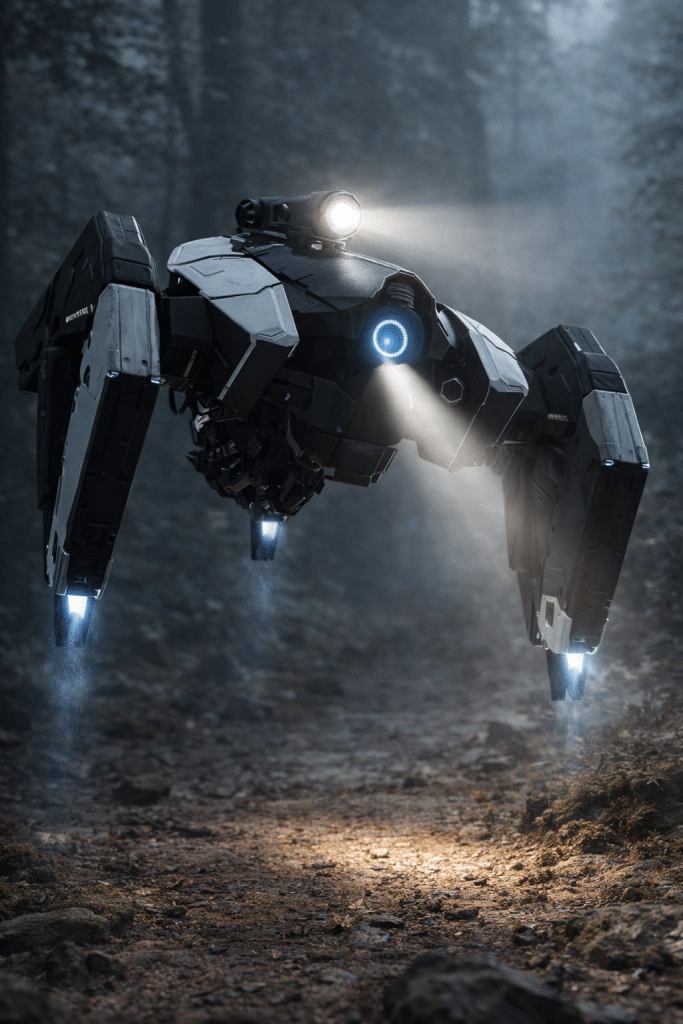pinterest Stealth Forest Drone 2175 – Autonomous Landing Mode Activated