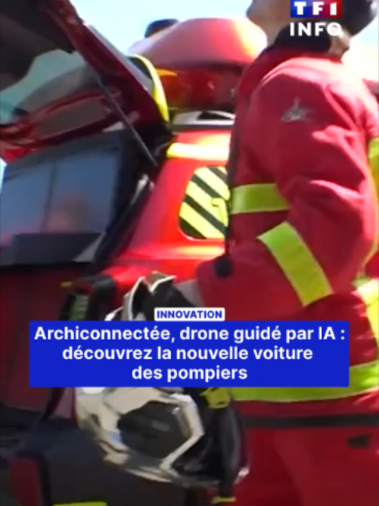 Les sapeurs-pompiers se sont dotés d'un nouveau véhicule ultra-connecté, équip