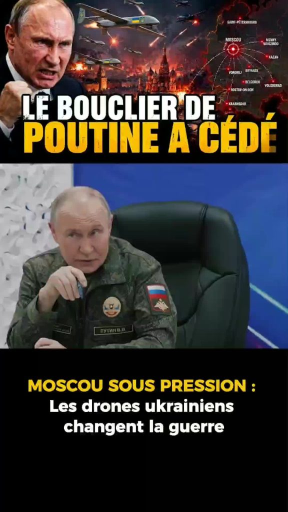 MOSCOU SOUS PRESSION : Les drones ukrainiens changent la guerre