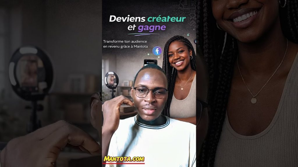 Le créateur de contenu peut proposer ses services sur MANTOTA